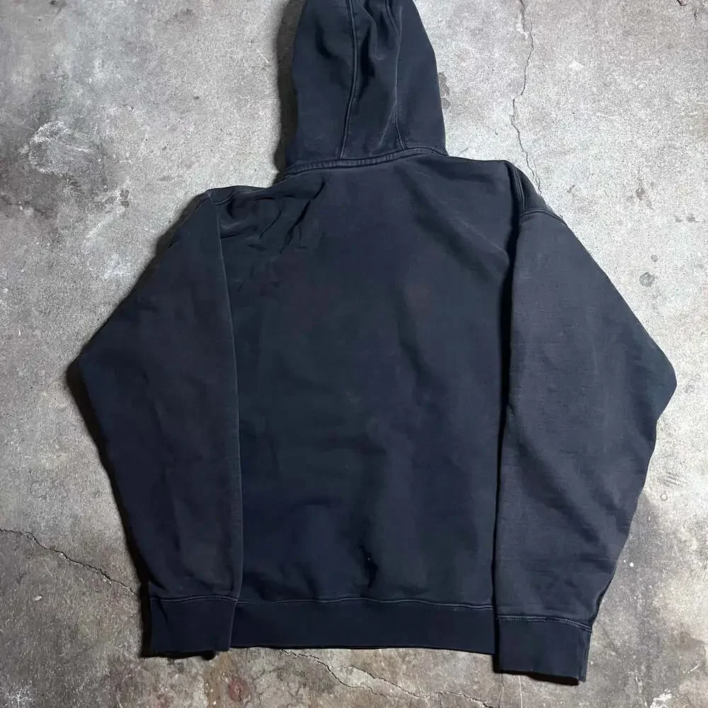 Vintage Black Nike Embroidered Mini Swoosh Pullover Hoodie